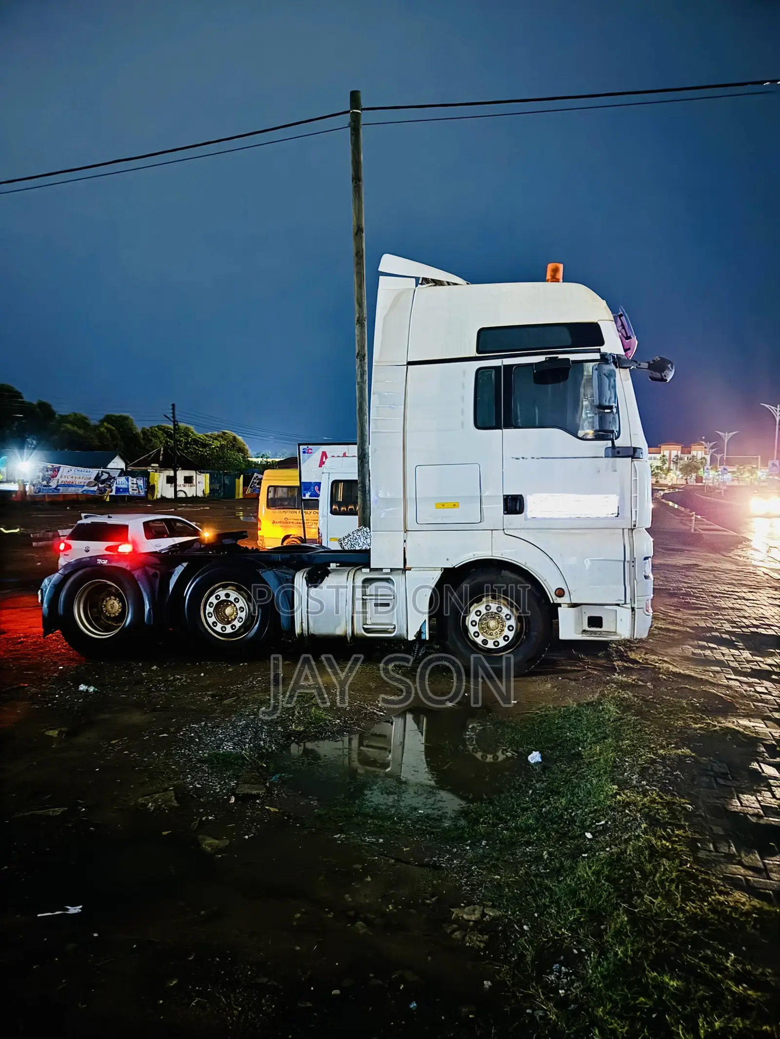 Man Diesel Tga for Sale 2012 White