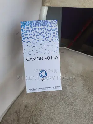 New Tecno Camon 40 Pro 5G 256 GB Black