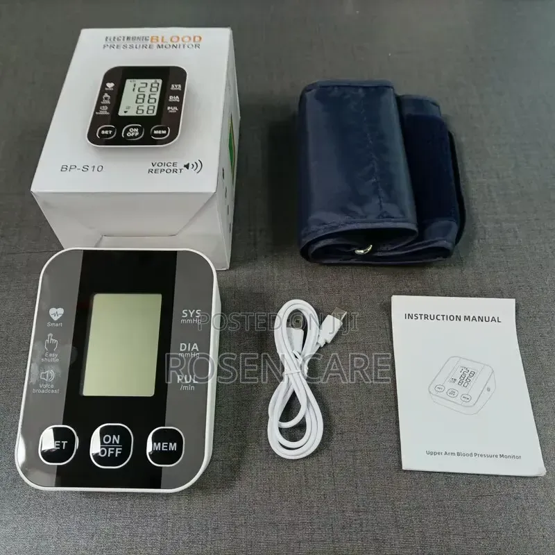 Arm Digital Blood Pressure Monitor Bp Sphygmomanometer