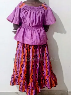 8 To 16 Years African Wear For Girls