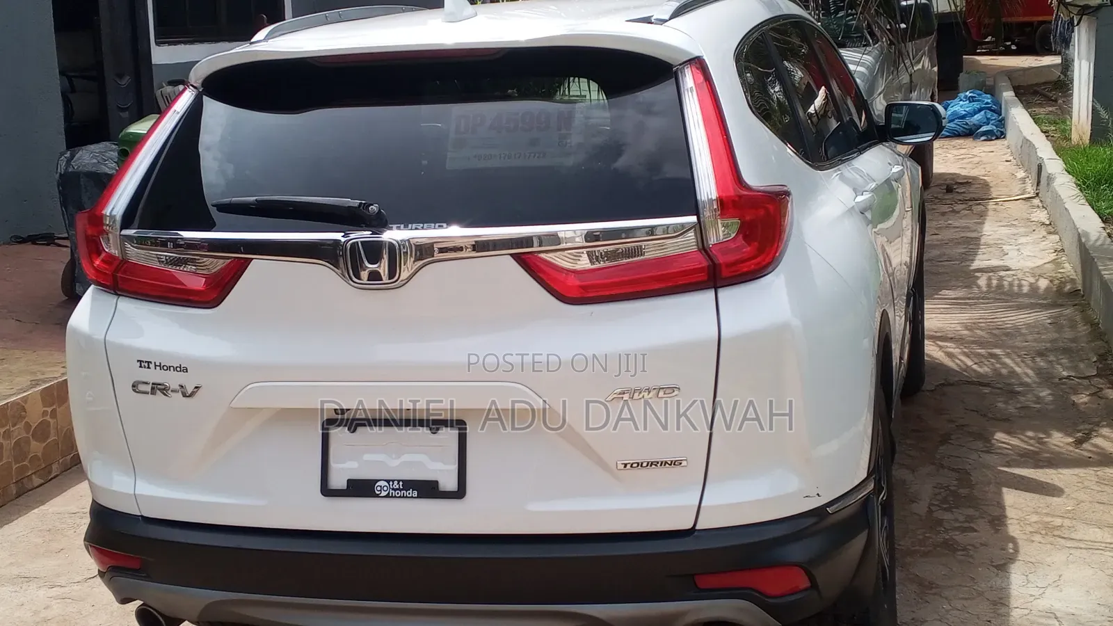 Honda CR-V Touring AWD 2019 White
