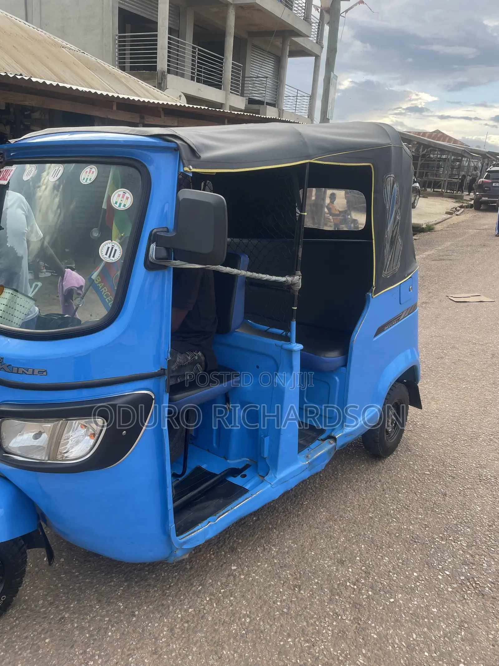 TVS King Deluxe Plus iTouch Start 2025 Blue