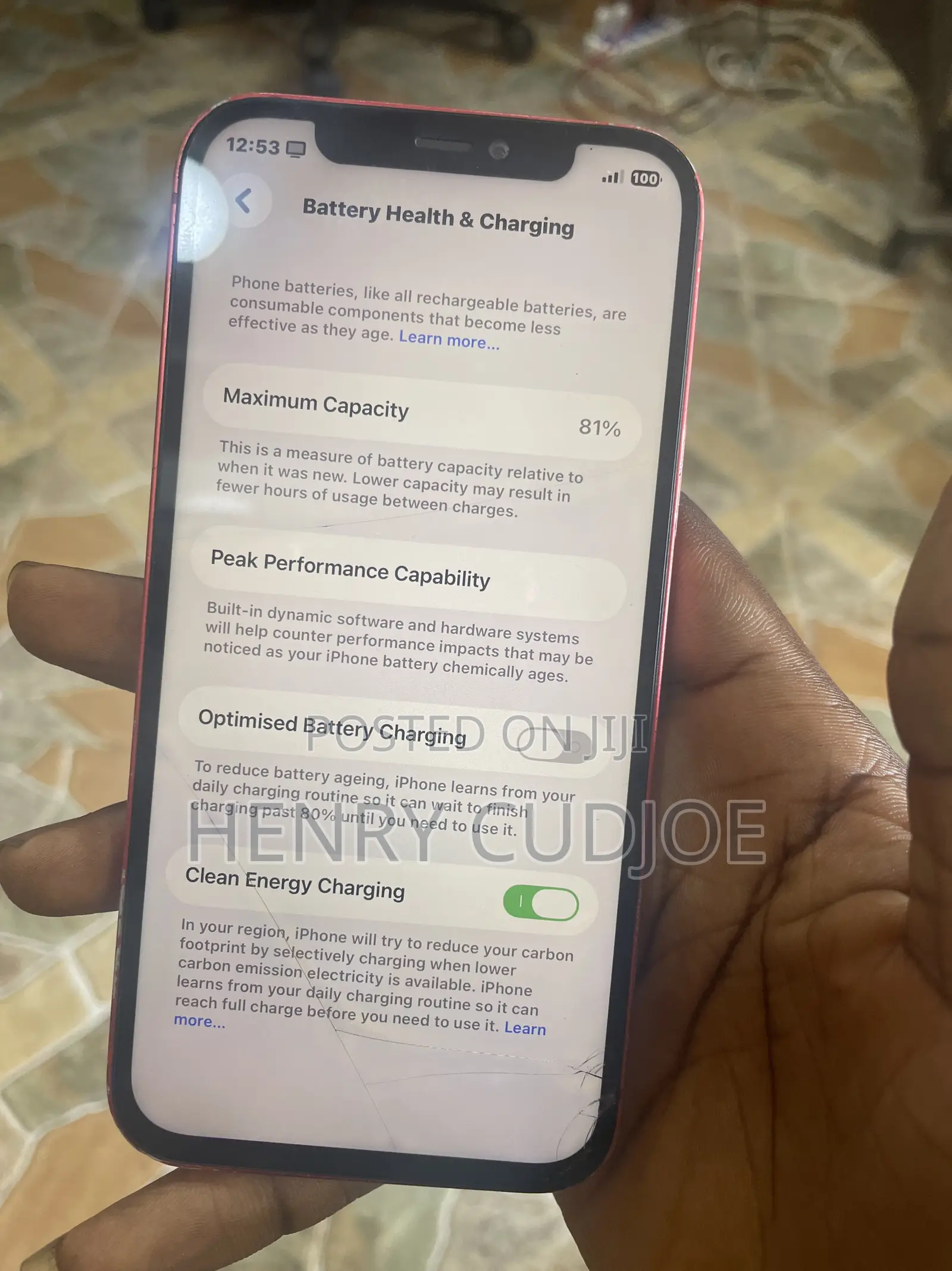 Apple iPhone 12 128 GB Red