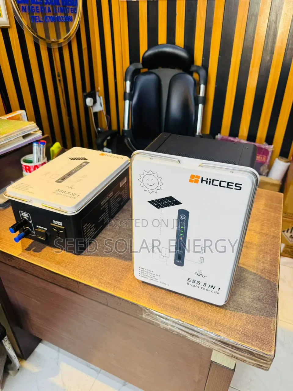 Hiccess 1000 KWH Solar Power Station With Solar Panels
