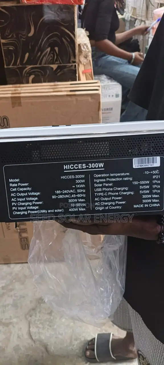 Hiccess 1000 KWH Solar Power Station With Solar Panels