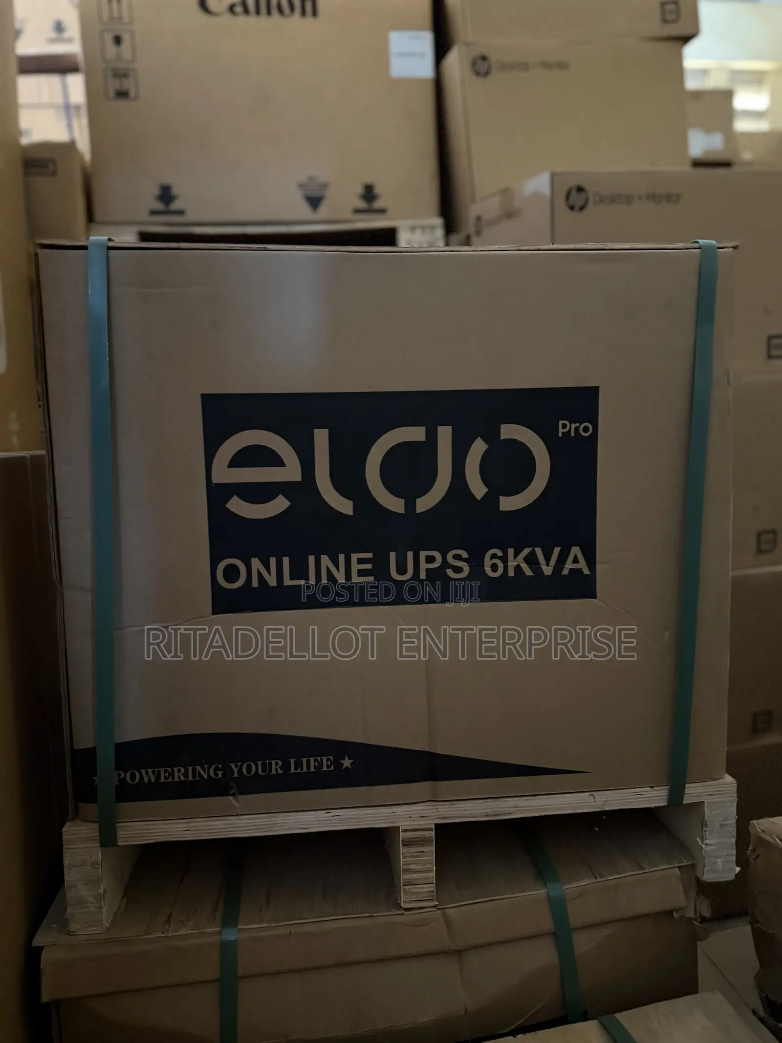 Eldo Pro Online Ups 6kva/4.8kw , 7ah*16 PCS