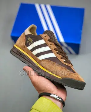 Original Adidas Sl 72 Rs Brown, Preloved Yellow