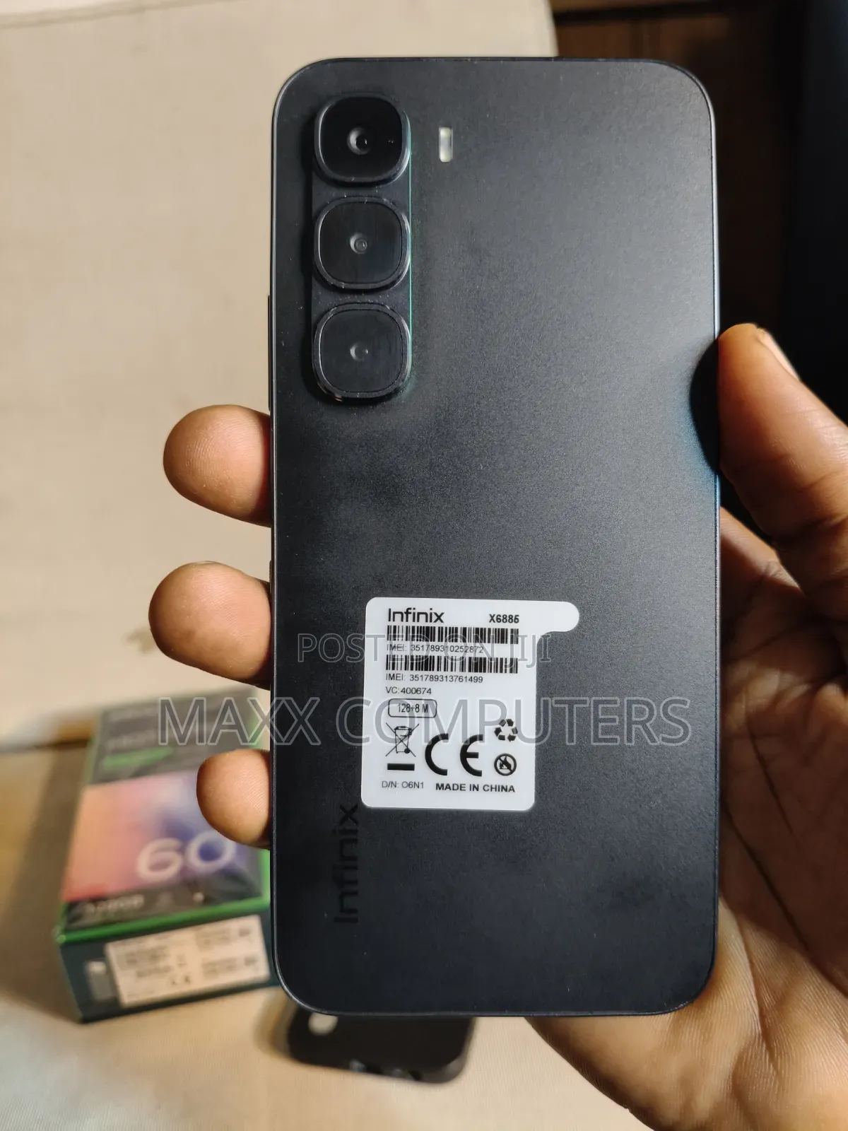 Infinix Hot 60 Pro 128 GB Black
