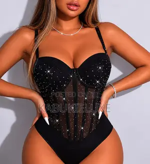 Diamond Muse Corset Bodysuit
