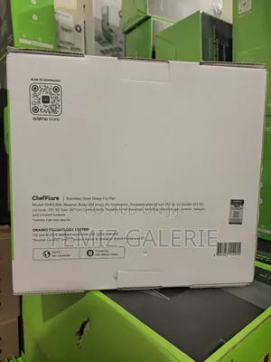 Oraimo Chefflare Durable Premium Stainless Steel Deep Fry Pan