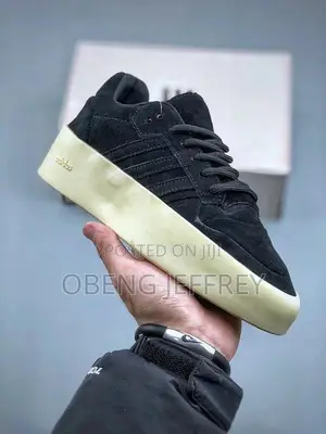 Original Adidas Fear of God Low Core Black