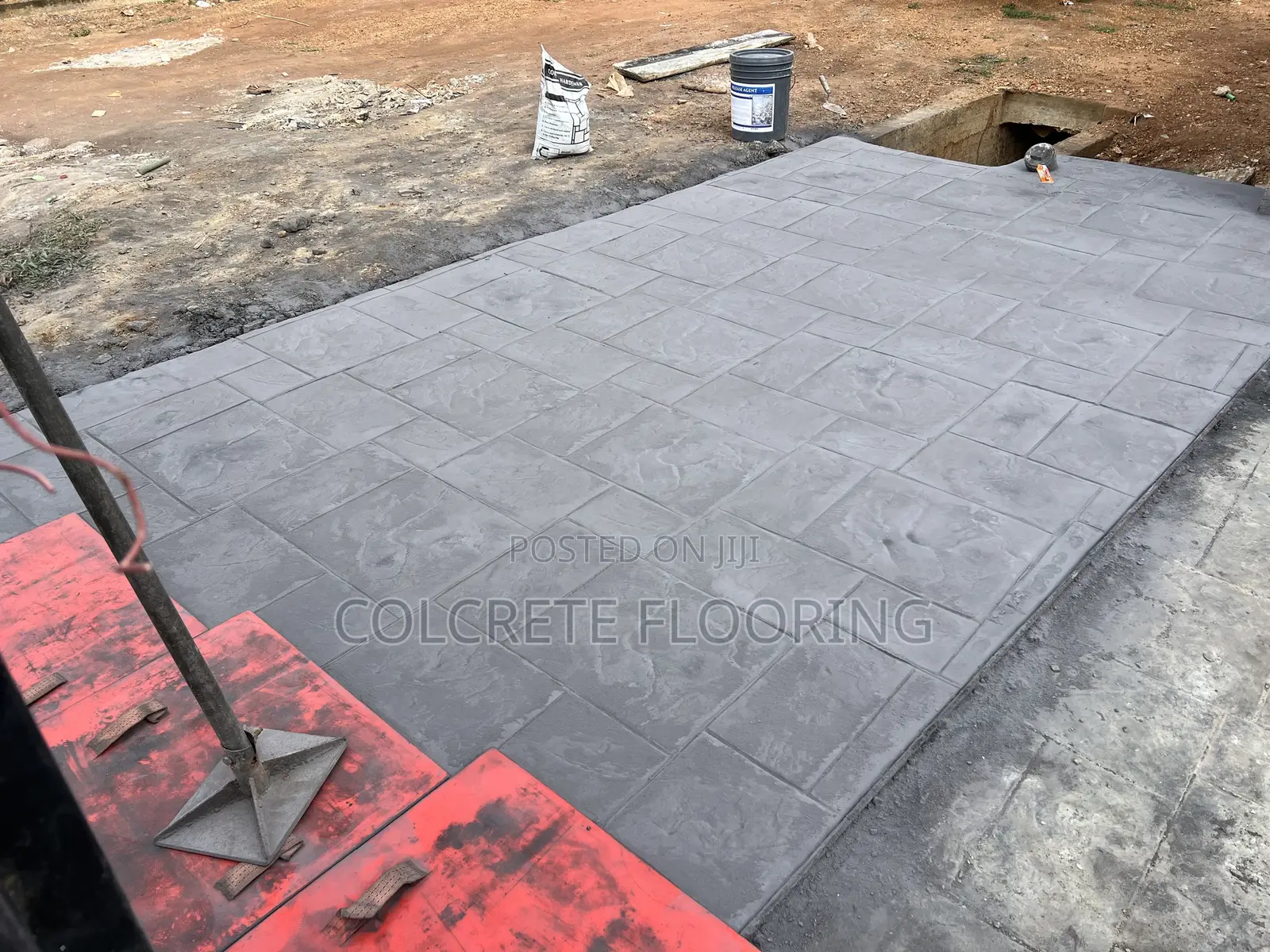 Colour Hardener for Stamped Concrete