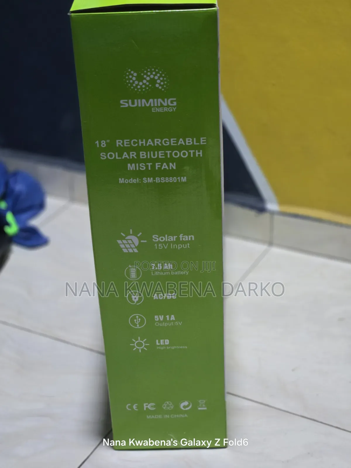 Suiming Rechargeable Fan