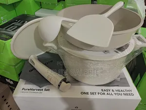 Oraimo Pureharvest Set Versatile Convenient Ceramic Cookware Set-17pcs