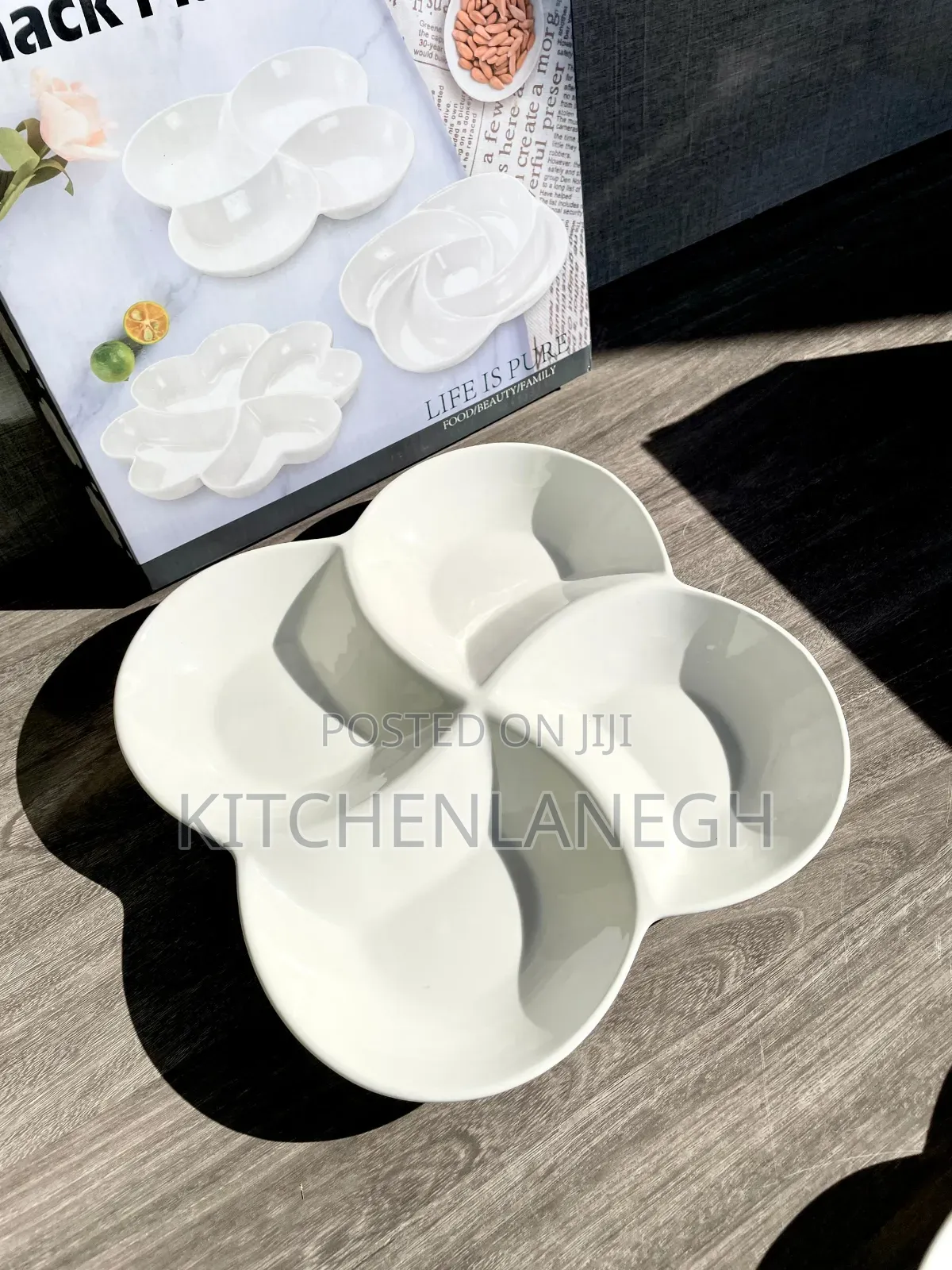 Divided Food/Snack Plate