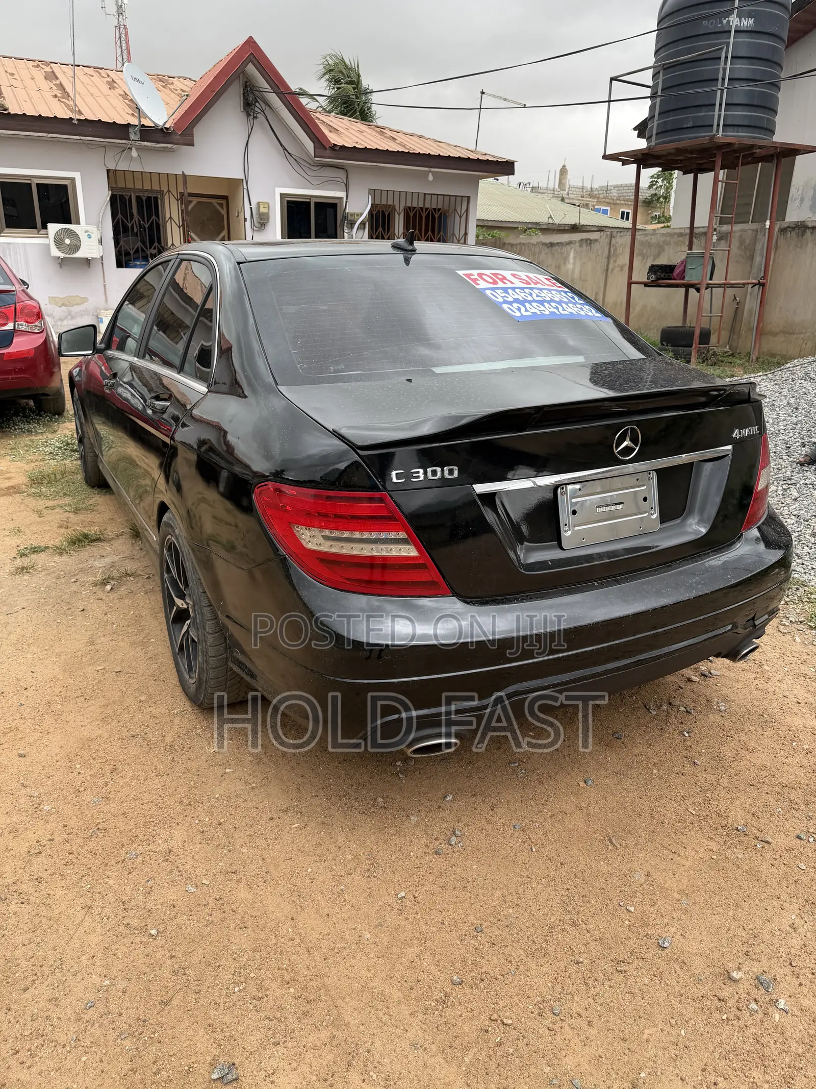Mercedes-Benz C300 Sport 4Matic Sedan AWD (3.5L 6cyl 7A) 2013 Black