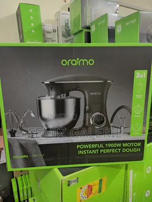 Oraimo Ominimix 6 Speeds Durable All Metal Gears Stand Mixer