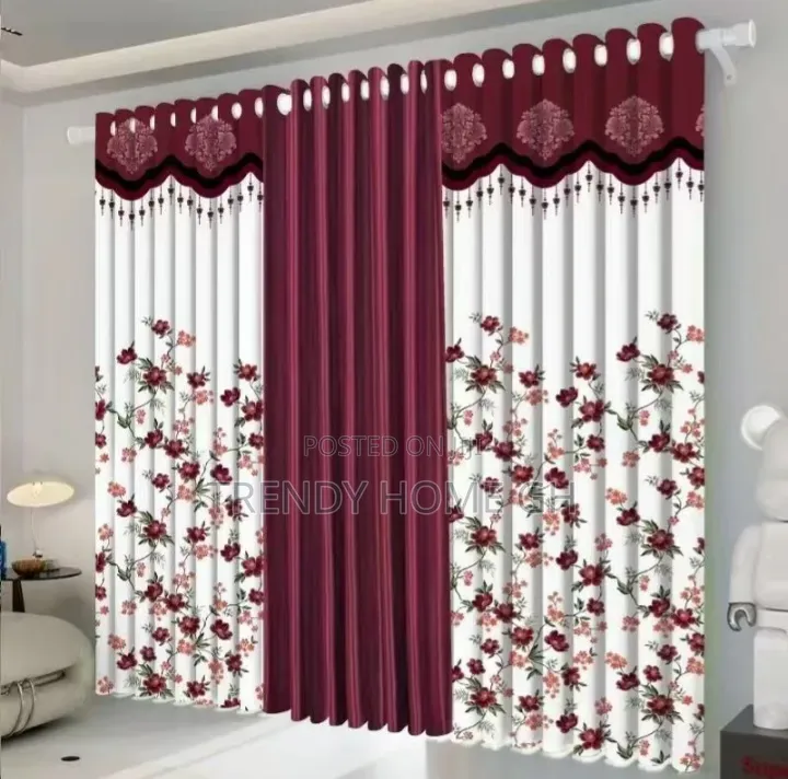 Elegant 3-in-1 Luxury Curtains 