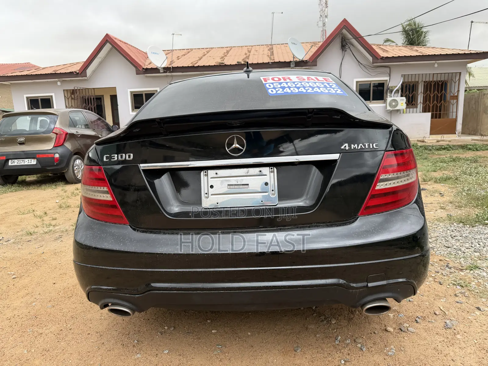 Mercedes-Benz C300 Sport 4Matic Sedan AWD (3.5L 6cyl 7A) 2013 Black
