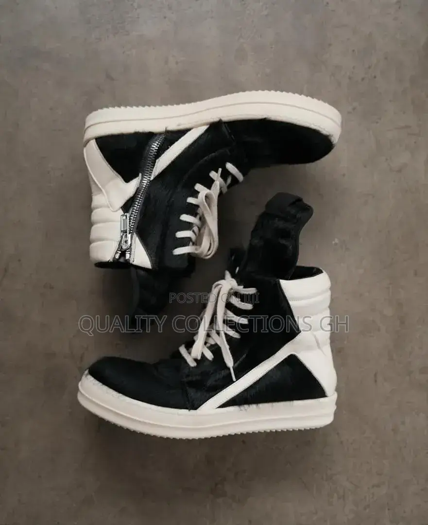 Rick Owens Black Pony Hair