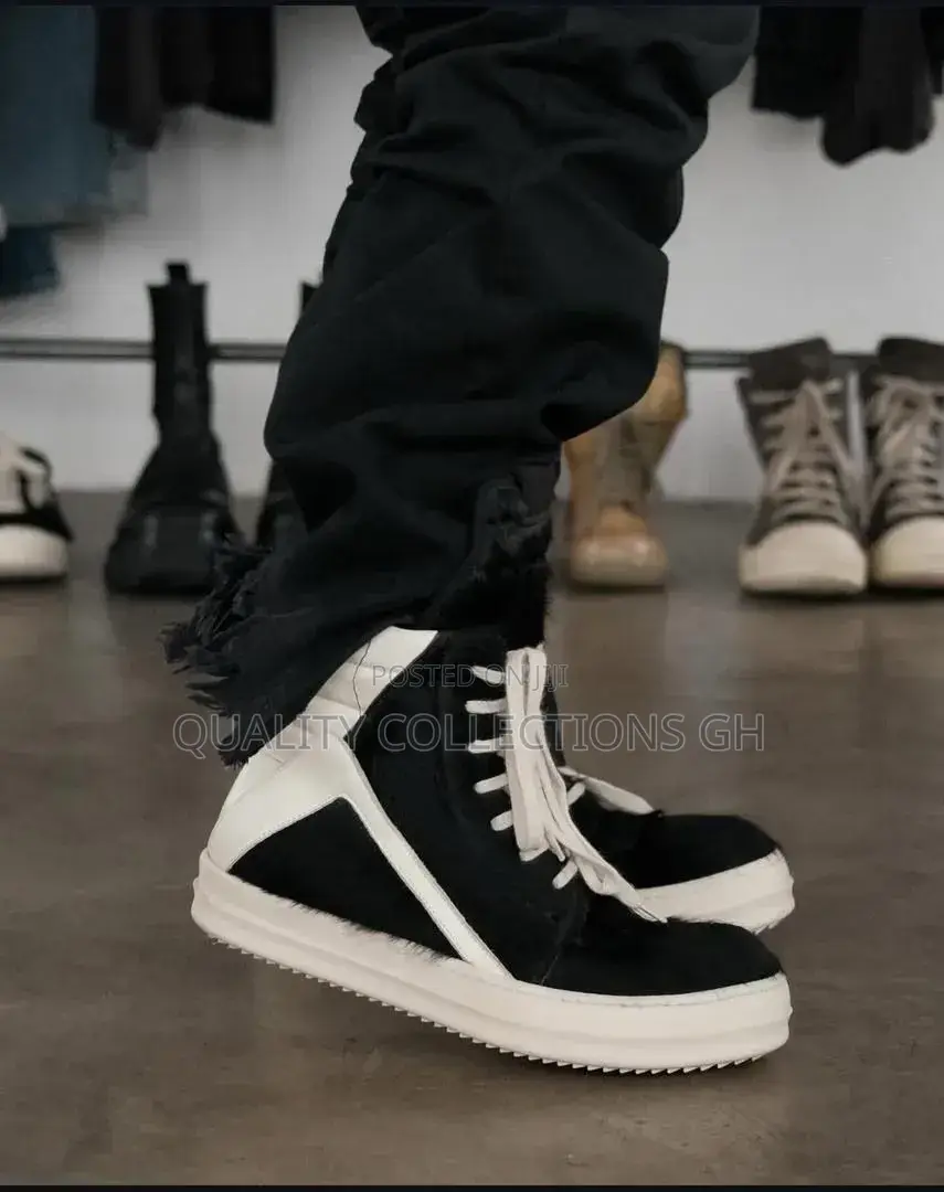 Rick Owens Black Pony Hair