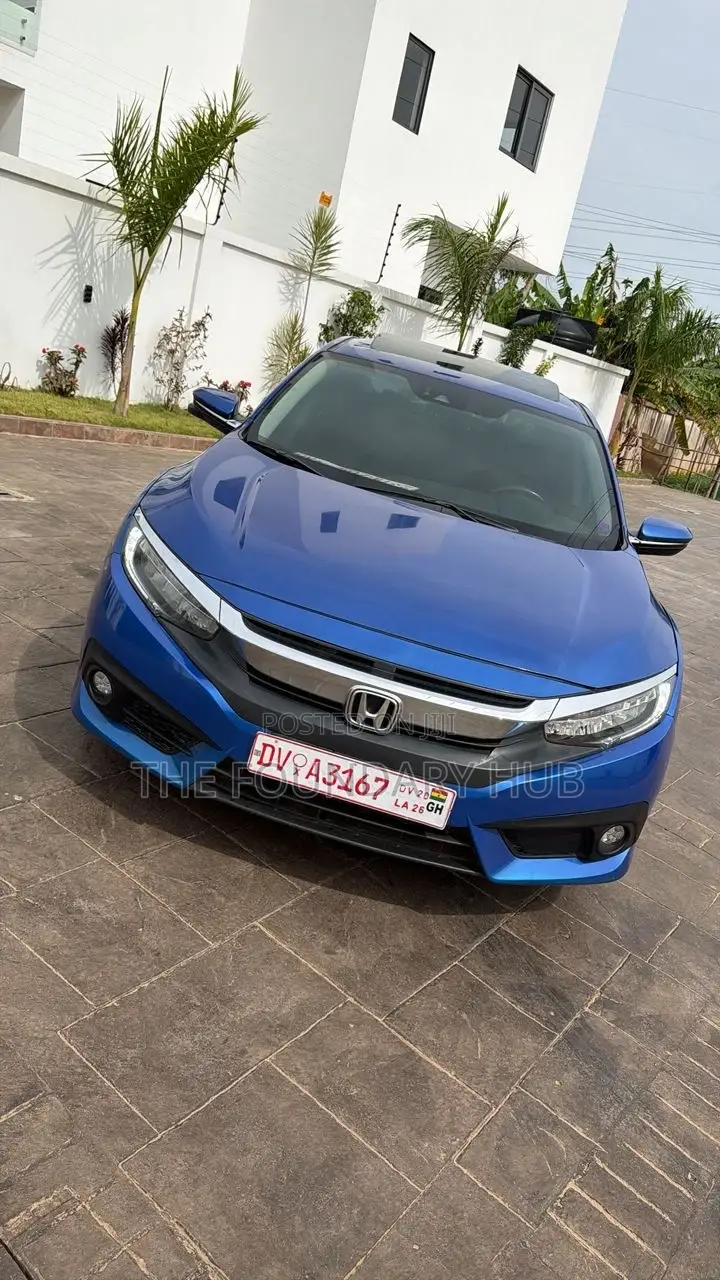 Honda Civic EX-L 4dr Sedan (1.5L 4cyl) 2017 Blue