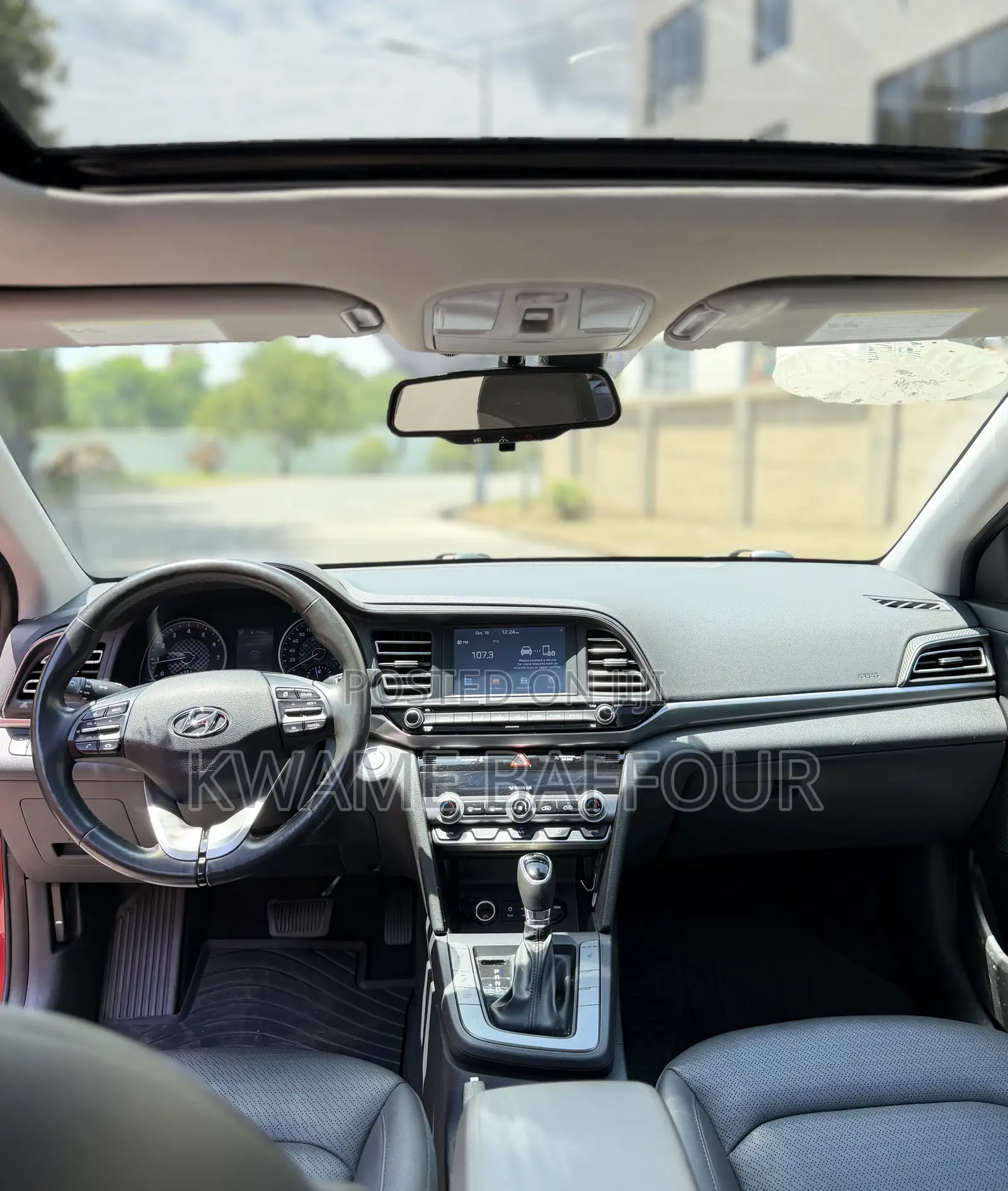 Hyundai Elantra Limited 2019 Red
