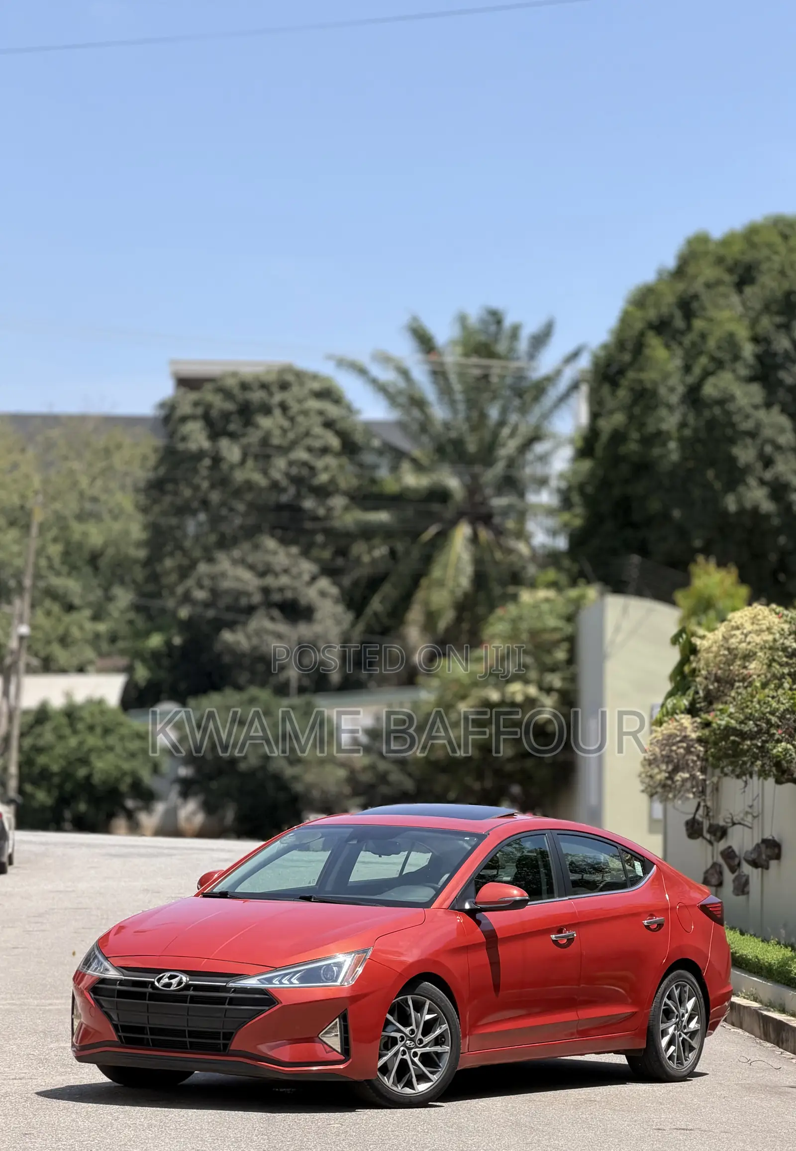 Hyundai Elantra Limited 2019 Red
