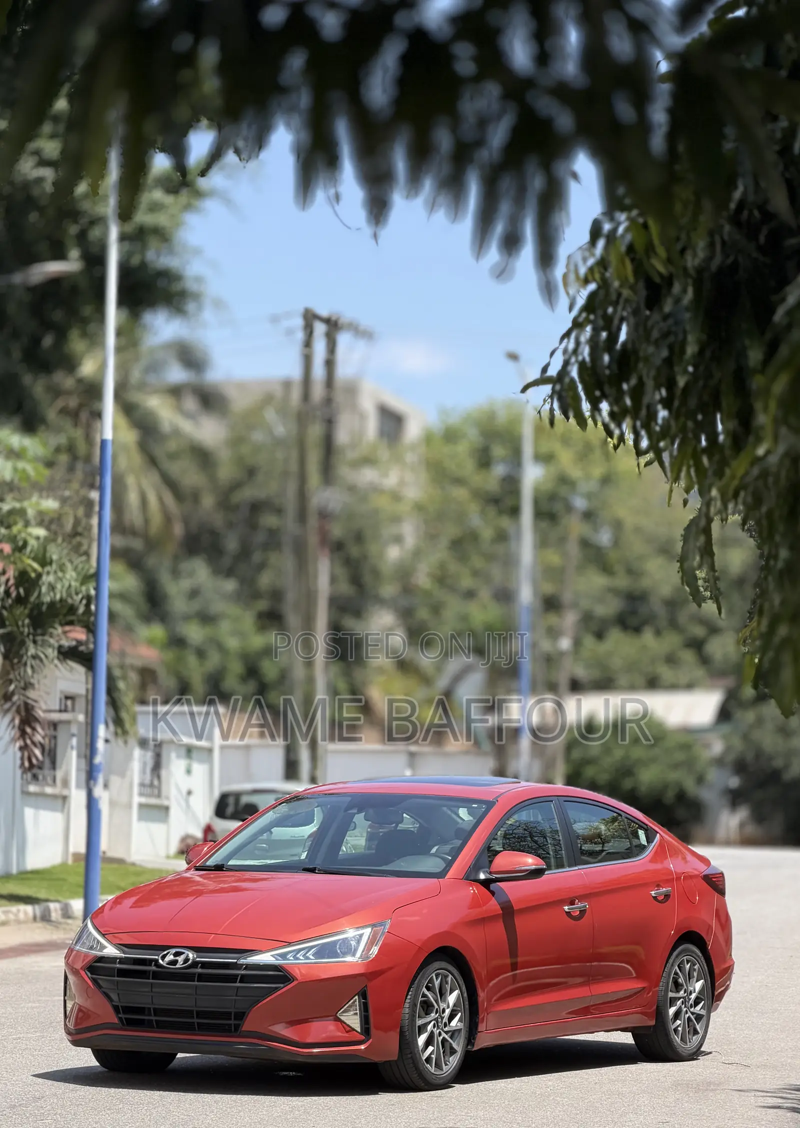Hyundai Elantra Limited 2019 Red