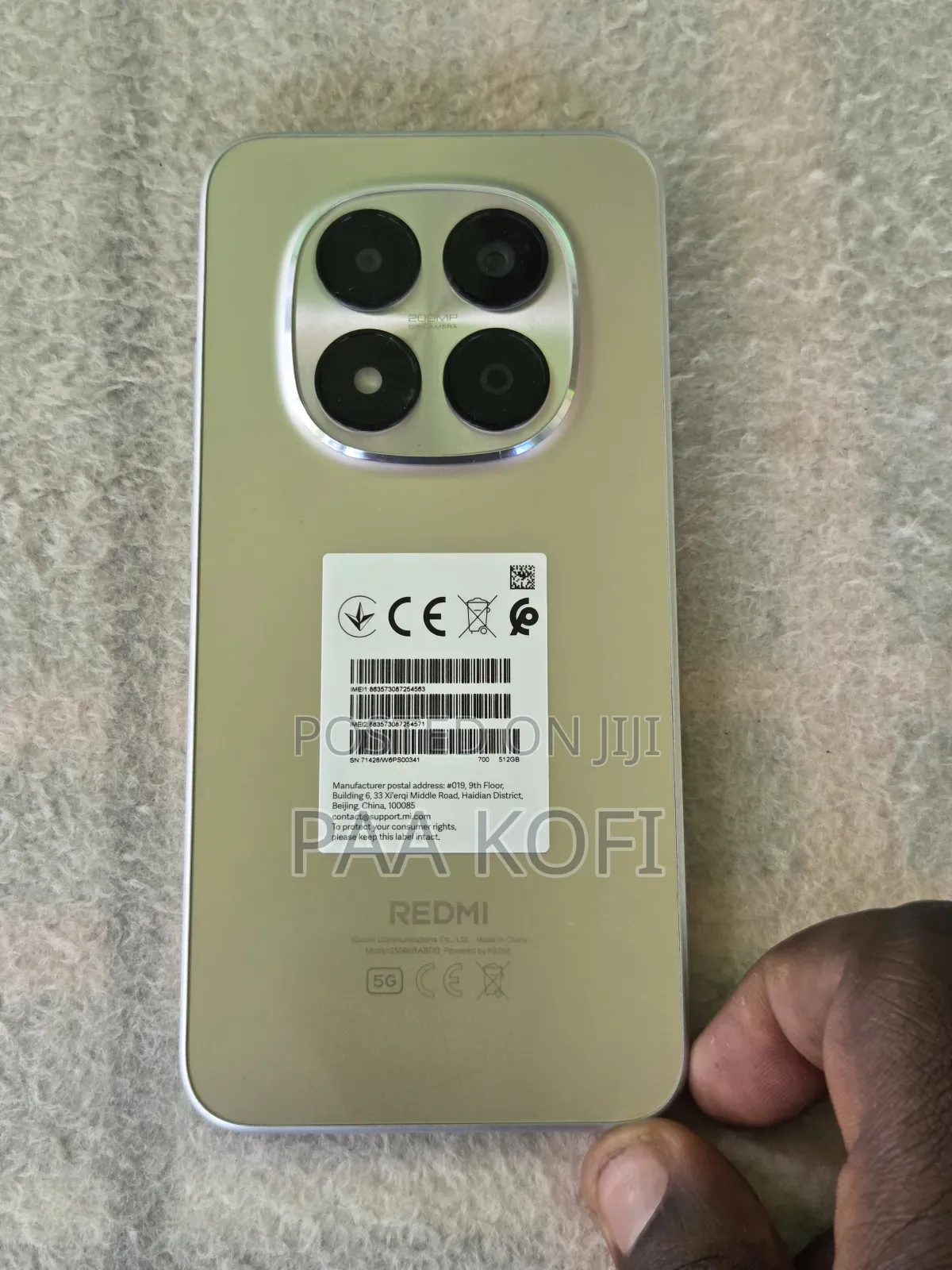 New Xiaomi Redmi Note 15 Pro+ 512 GB