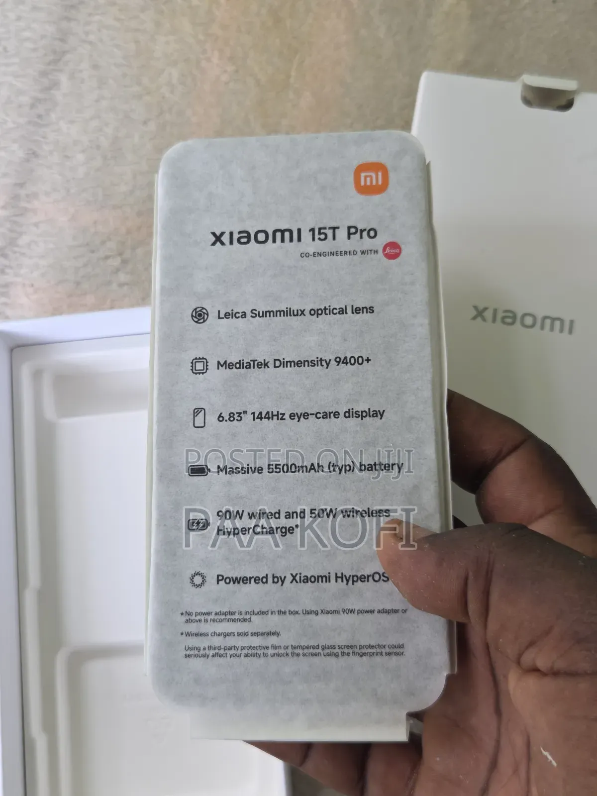 New Xiaomi 15T Pro 512 GB Black