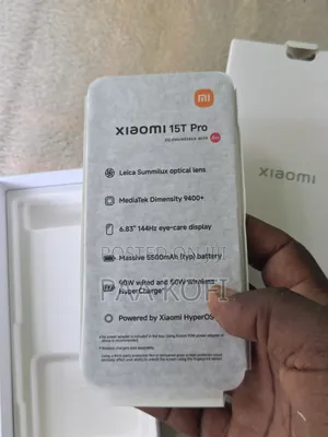 New Xiaomi 15T Pro 512 GB Black
