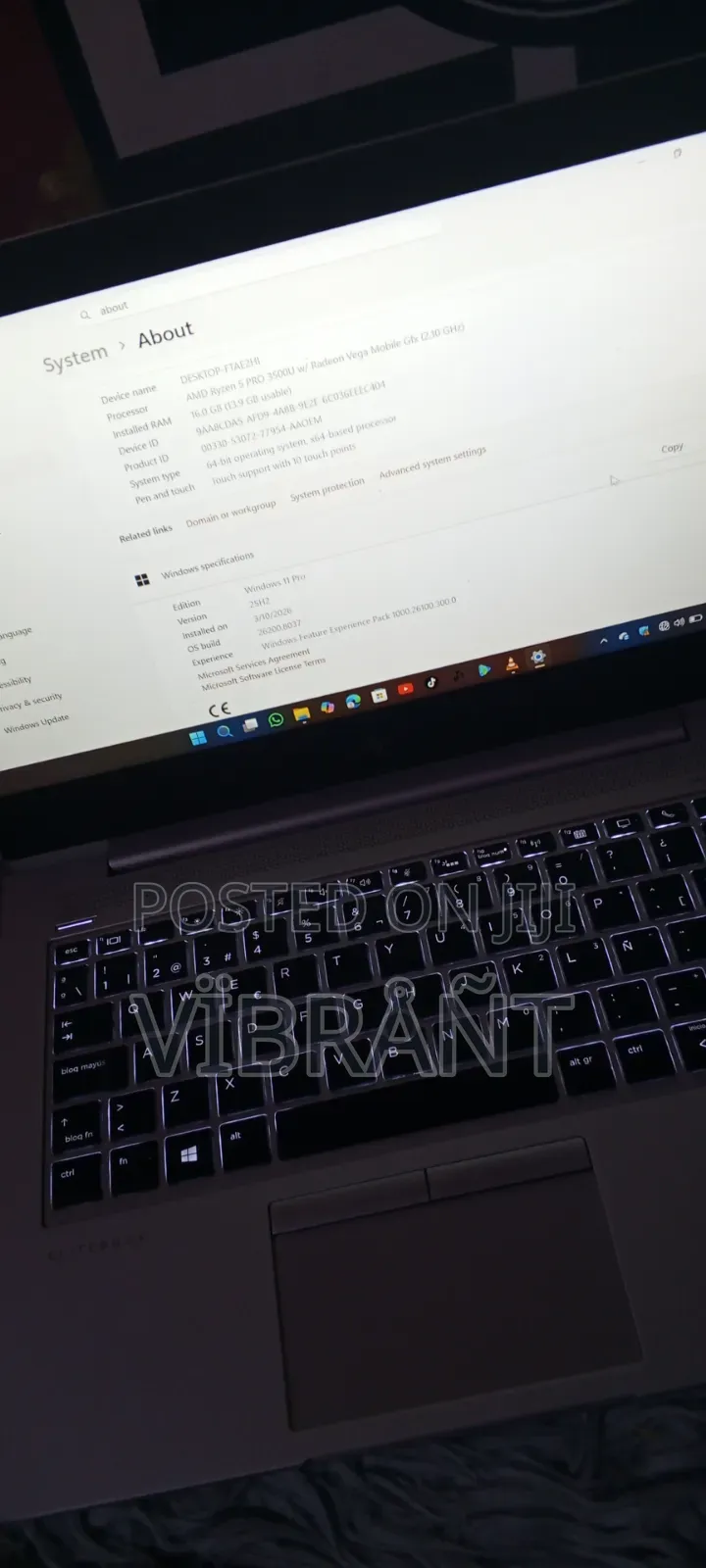 Laptop HP EliteBook 840 G6 16GB AMD Ryzen 5 SSD 256GB