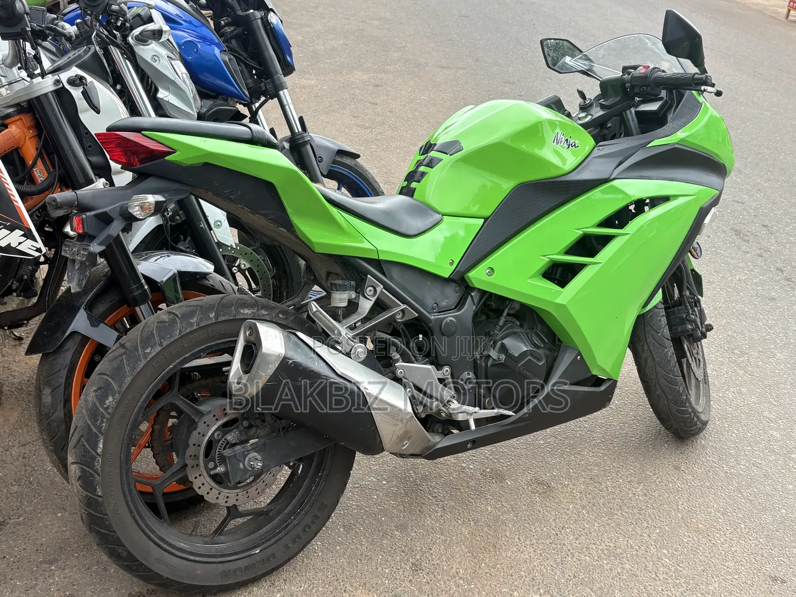 Kawasaki Ninja 300 2015 Green