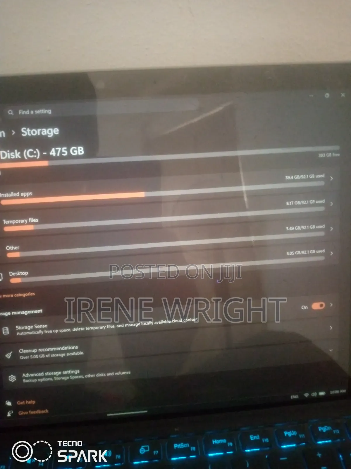 Laptop Microsoft Surface Pro 7 256GB SSHD (Hybrid) 500GB