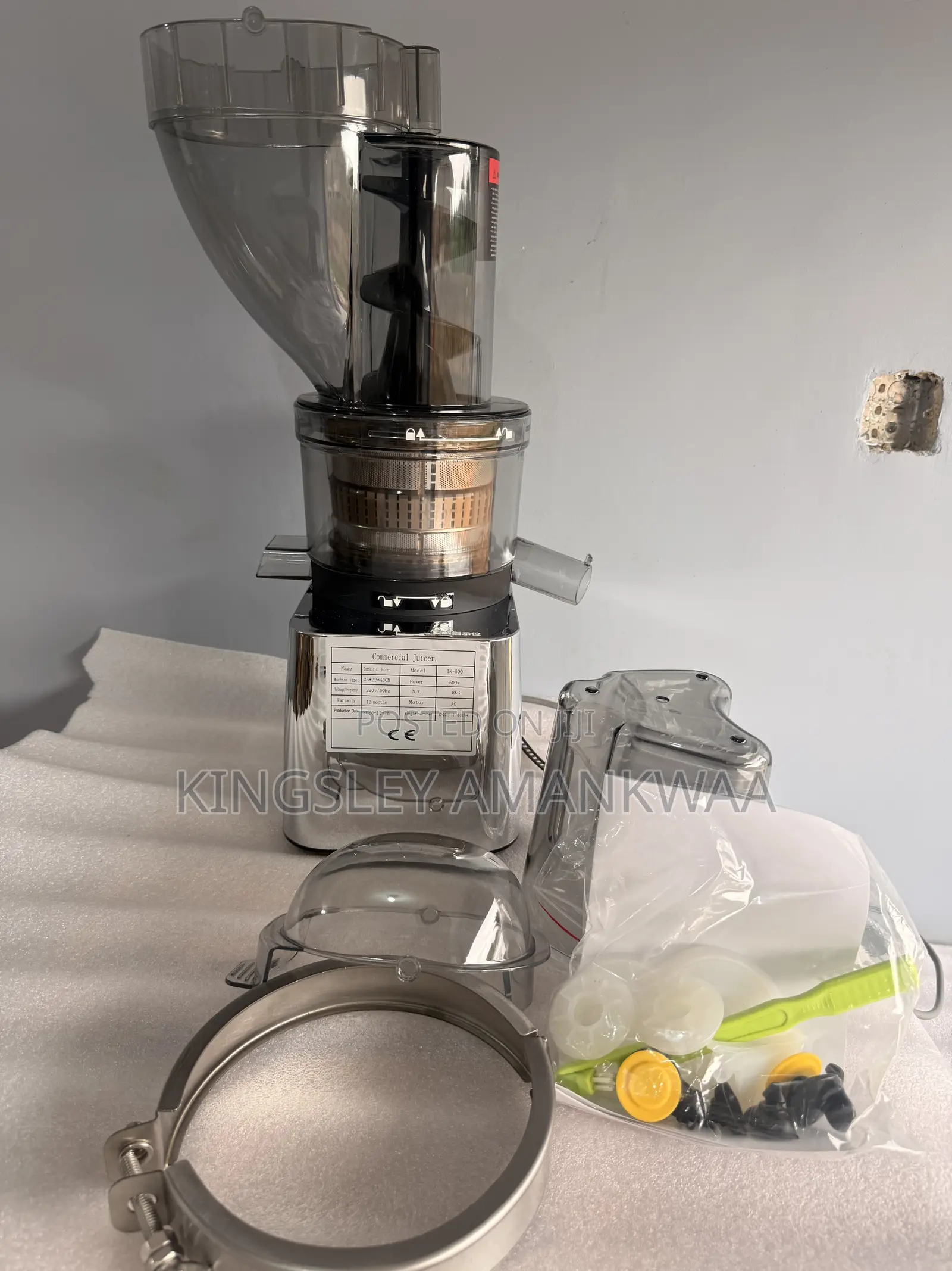 500w Commercial Fruit Juicer