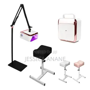 Nails Lamp And Stool.