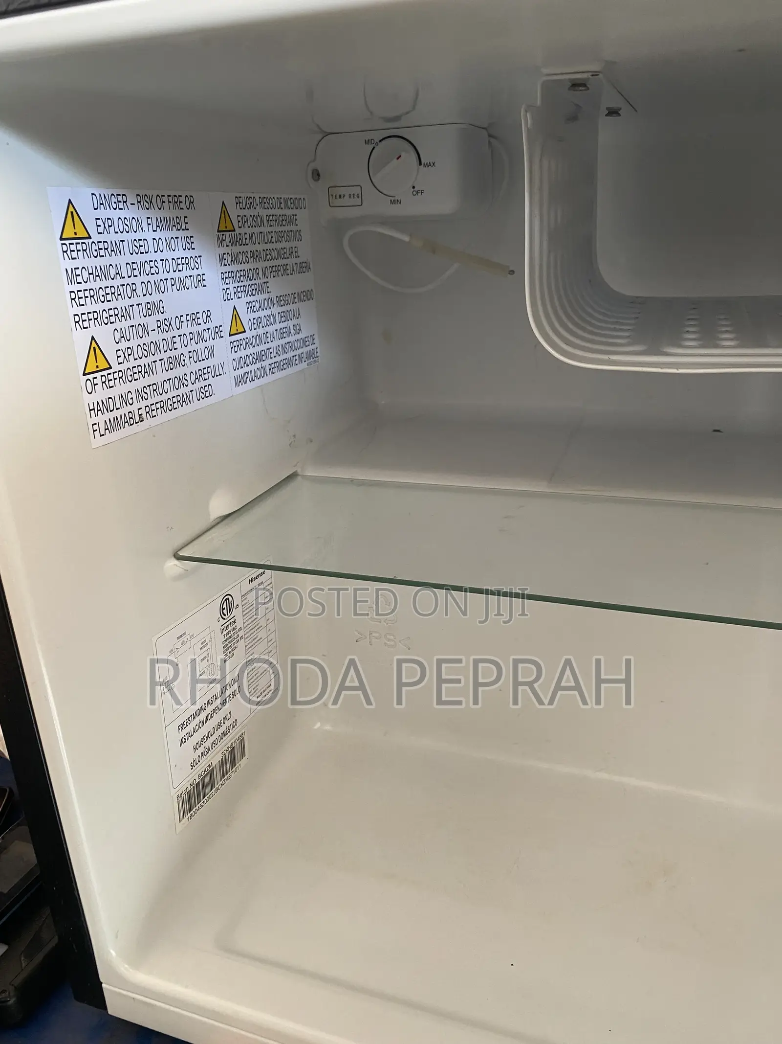 Hisense Single-Door Mini Fridge