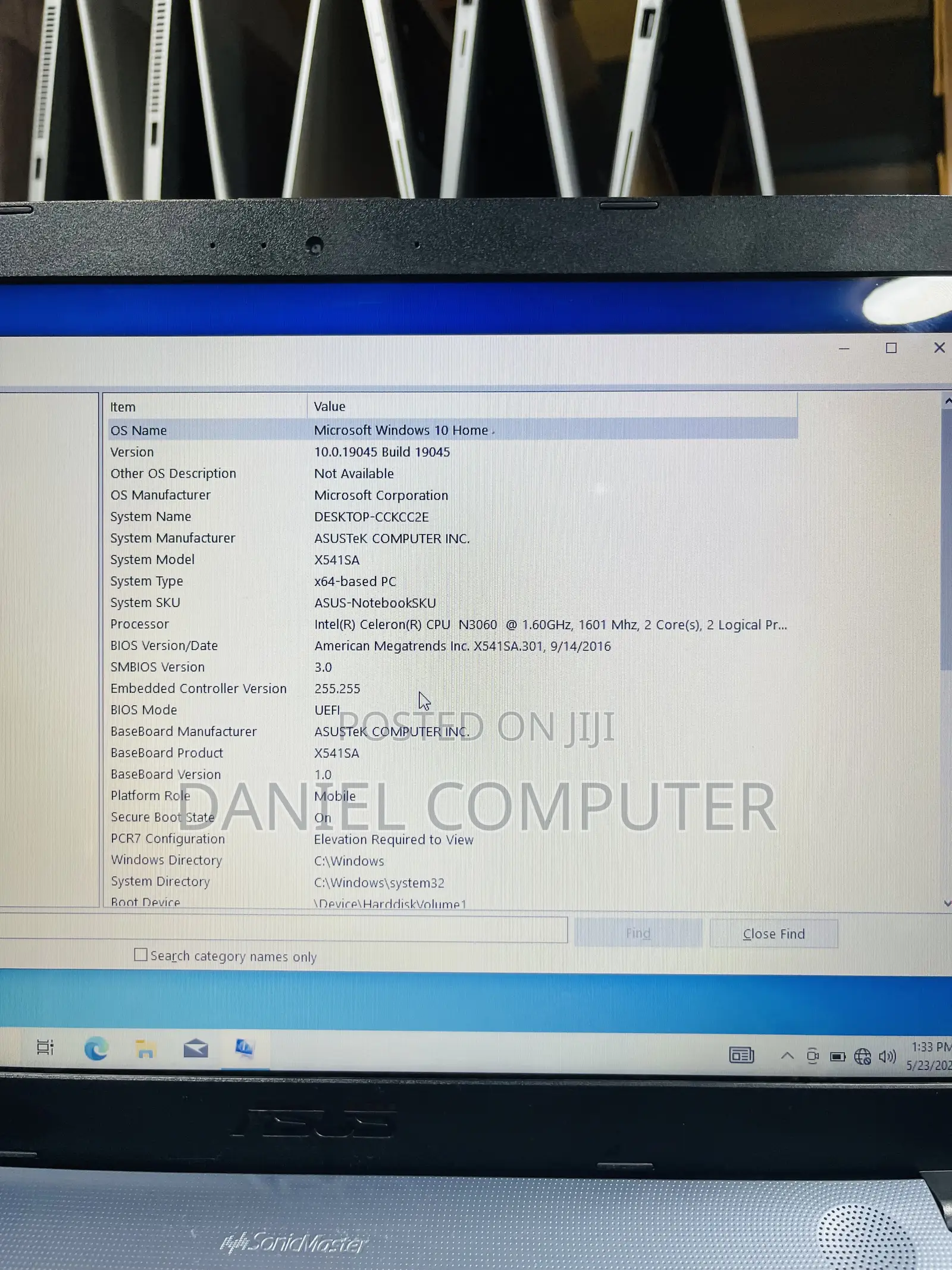 Laptop Asus VivoBook X540SA 4GB Intel Celeron SSD 500GB