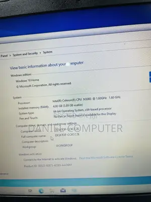 Laptop Asus VivoBook X540SA 4GB Intel Celeron SSD 500GB