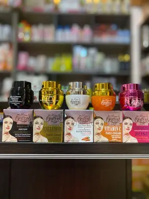 Miss Queen Paris Facial Creams.