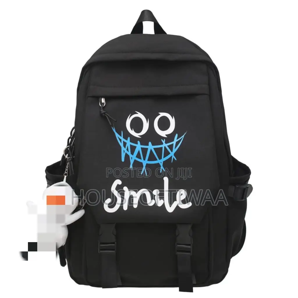 Black Unisex Backpack