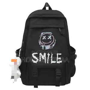 Black Unisex Backpack