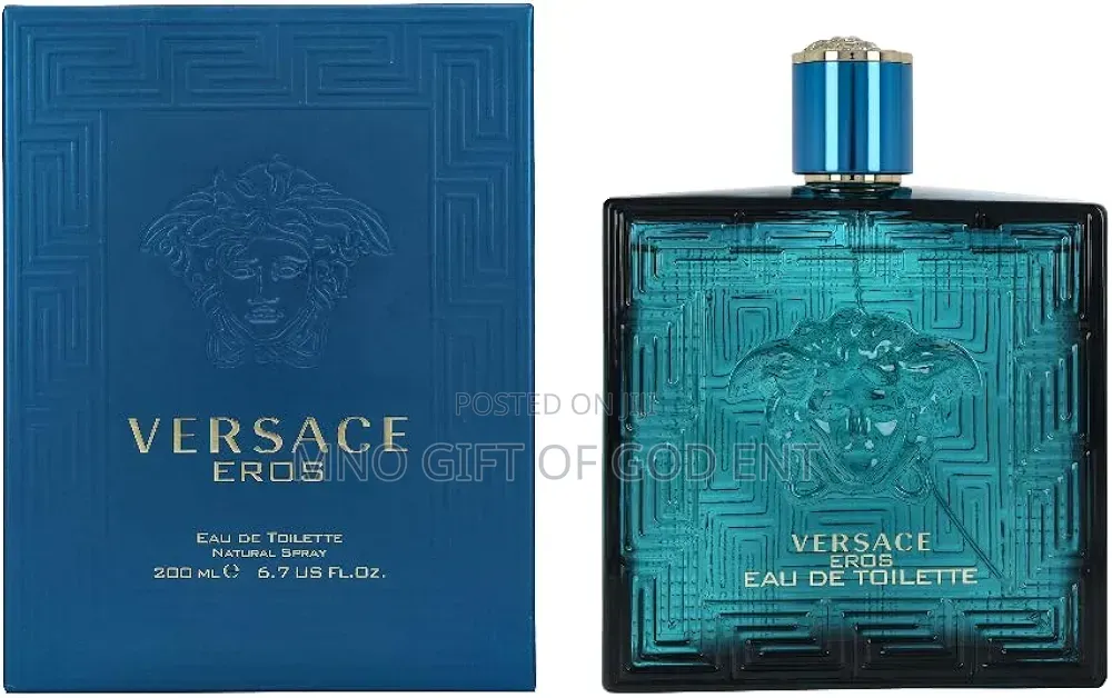 Versace Eros 3.4oz Edt Spray for Men From U.S.