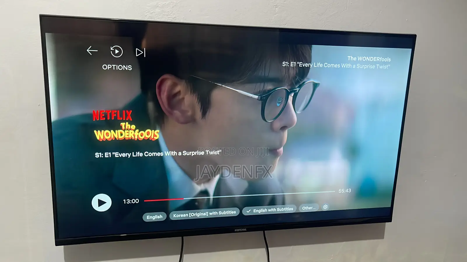 Bruhm 43inch Smart Tv