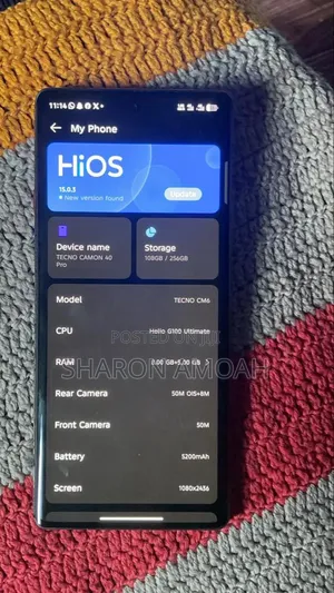 Tecno Camon 40 Pro 5G 256 GB Gray
