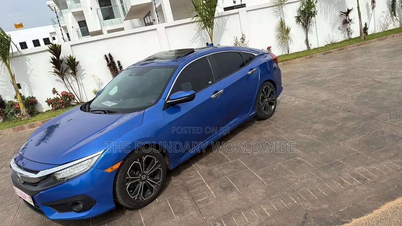 Honda Civic Touring Sedan 2018 Blue