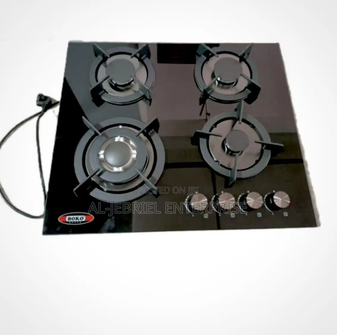 4 Burner Inbuilt Gas Cooker