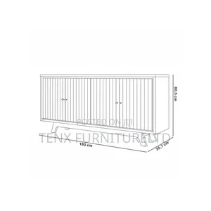 Buffet/Sideboard Counter With 4 Doors(Acasia)