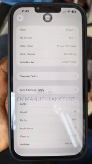 Apple iPhone 13 Pro Max 1 TB Blue